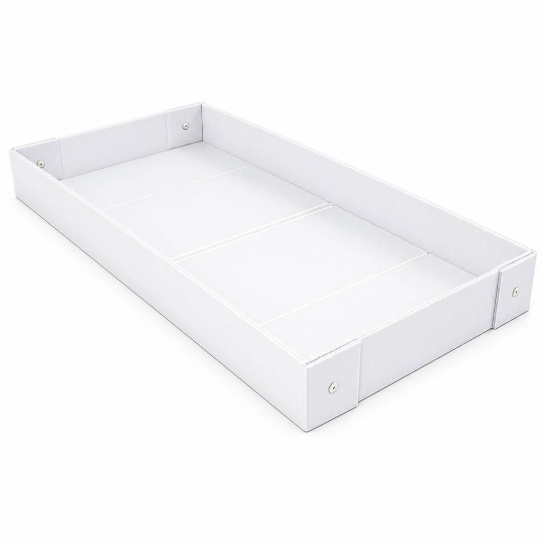 Corrugated Plastic Base- Compatible with 11.8"/12"/30cm Grid Panels or Midwest Guinea Pig Habitat