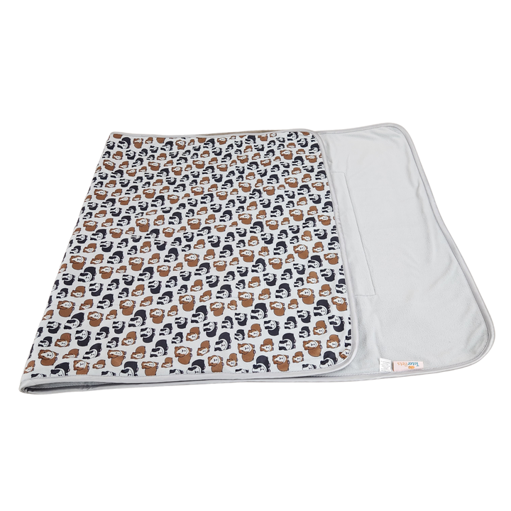 Cage Liner - Guinea Pigs on Gray (pre-updated style)