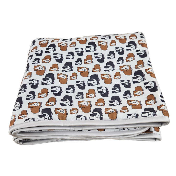 Cage Liner - Guinea Pigs on Gray (pre-updated style)