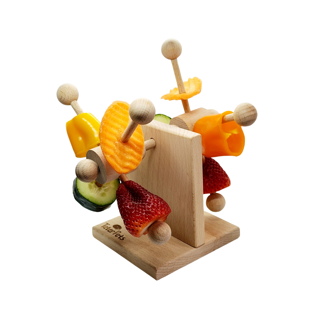 Two Turntable Enrichment Toy – Tater Pets